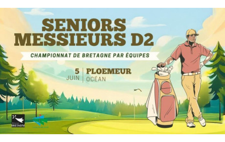 Championnat de Bretagne par équipes seniors messieurs D2 à Ploemeur le 5 juin